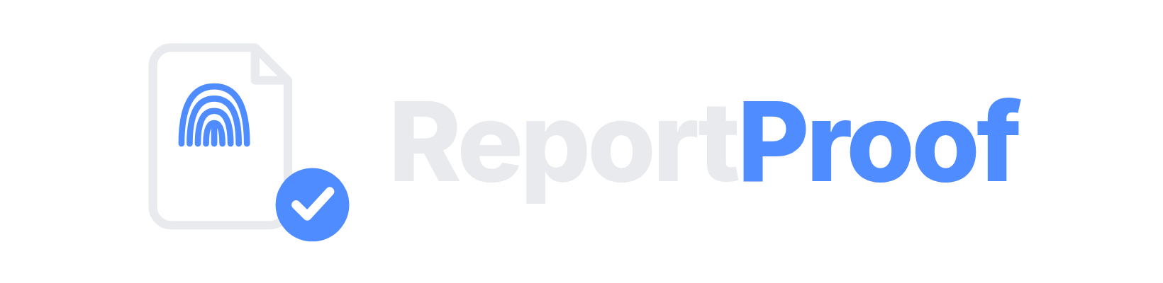 ReportProof — tamper-evident records